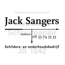 Sponsor Jack Sangers Sponsor Jack Sangers