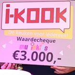 I-KOOK Almere Cheque!